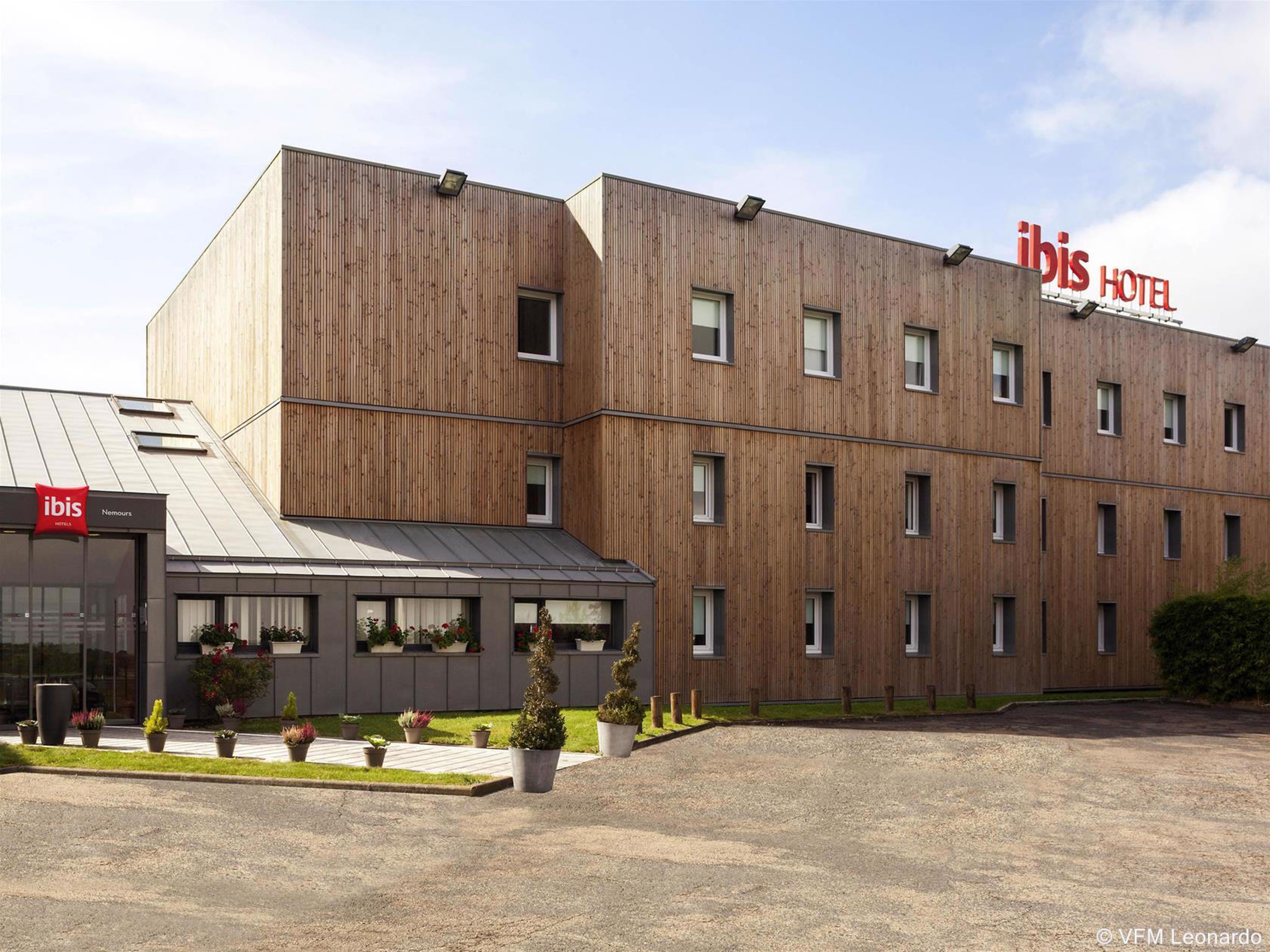 Hotel Ibis Nemours Exterior foto